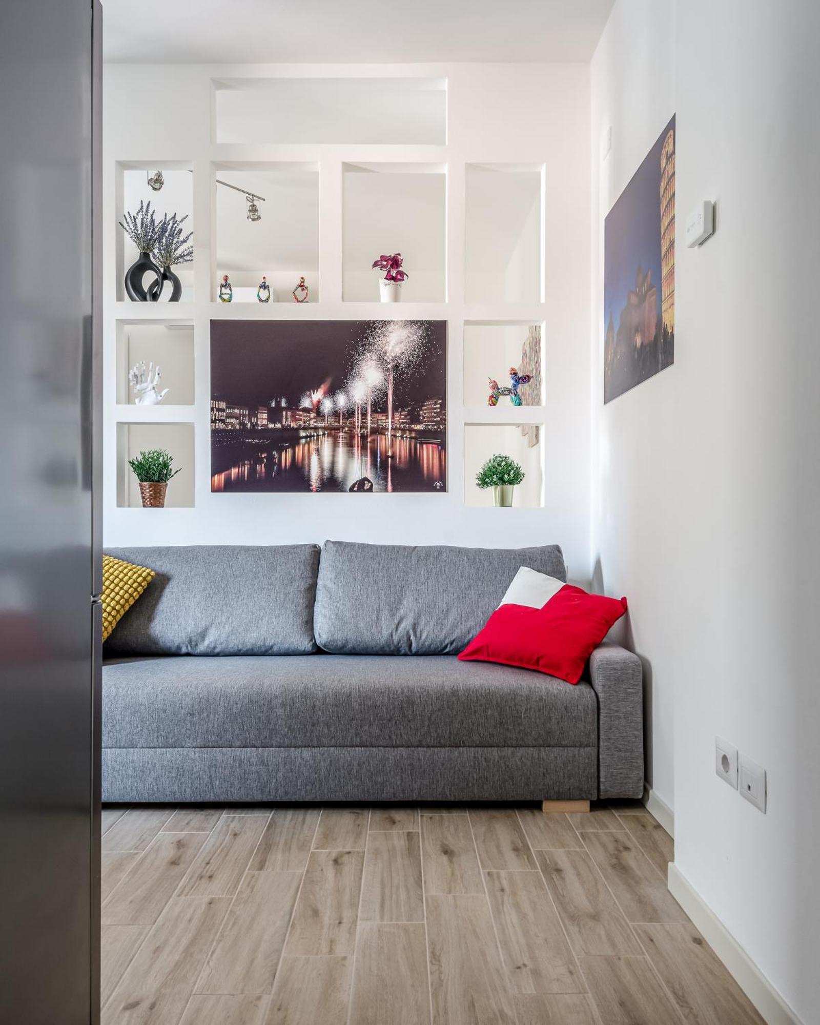 Hostly-Giugio'S House-Lungarni And Town Center Apartment Pisa Luaran gambar